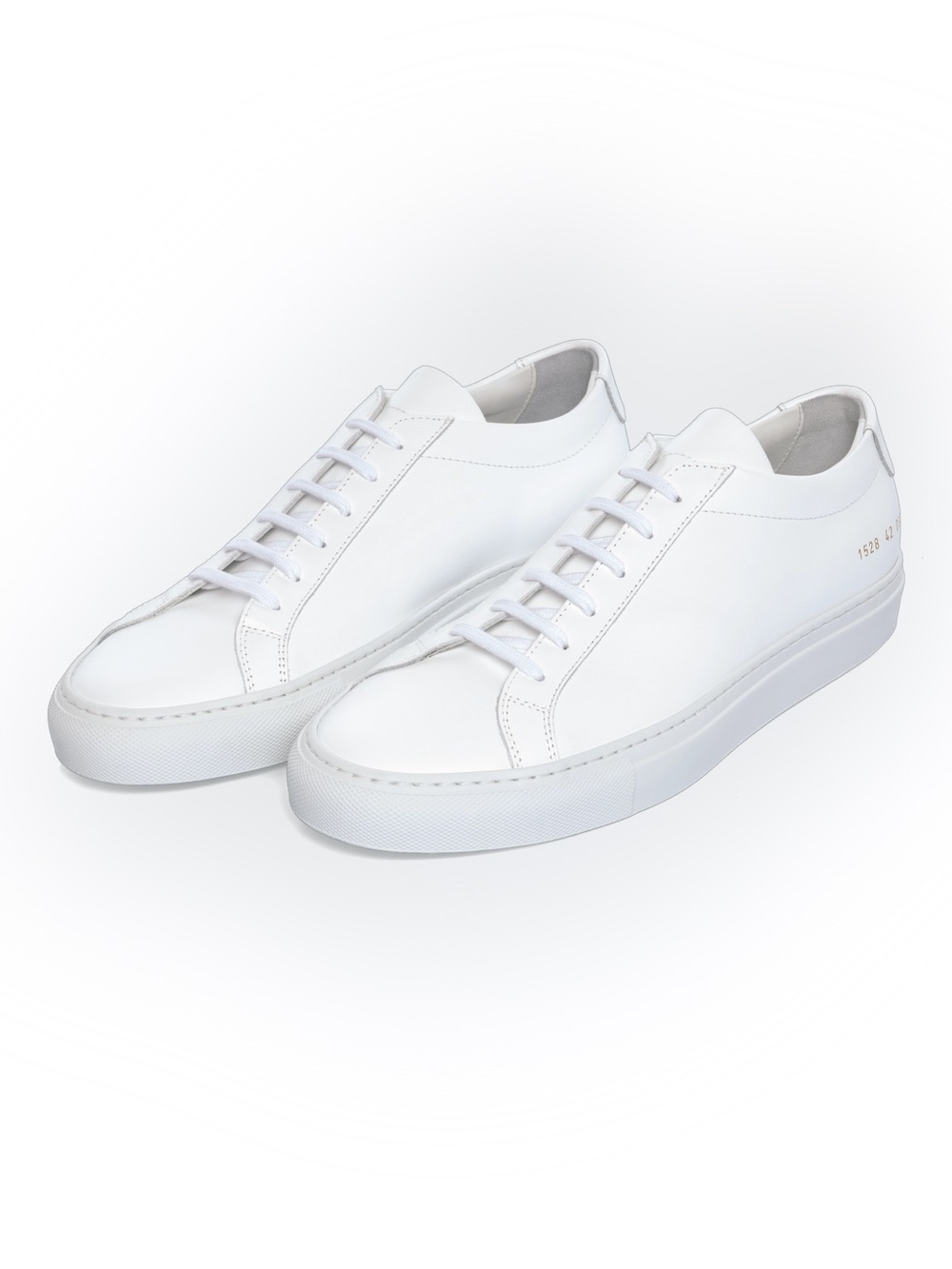 Common Projects Women’s 40 White Original Achilles Low Nappa Leather Sneaker